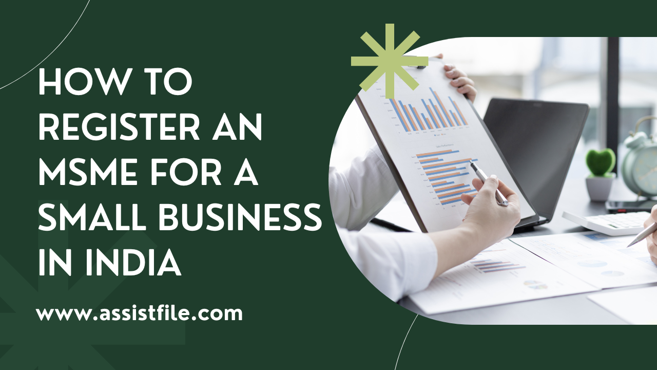 How to Register an MSME for a Small Business in India